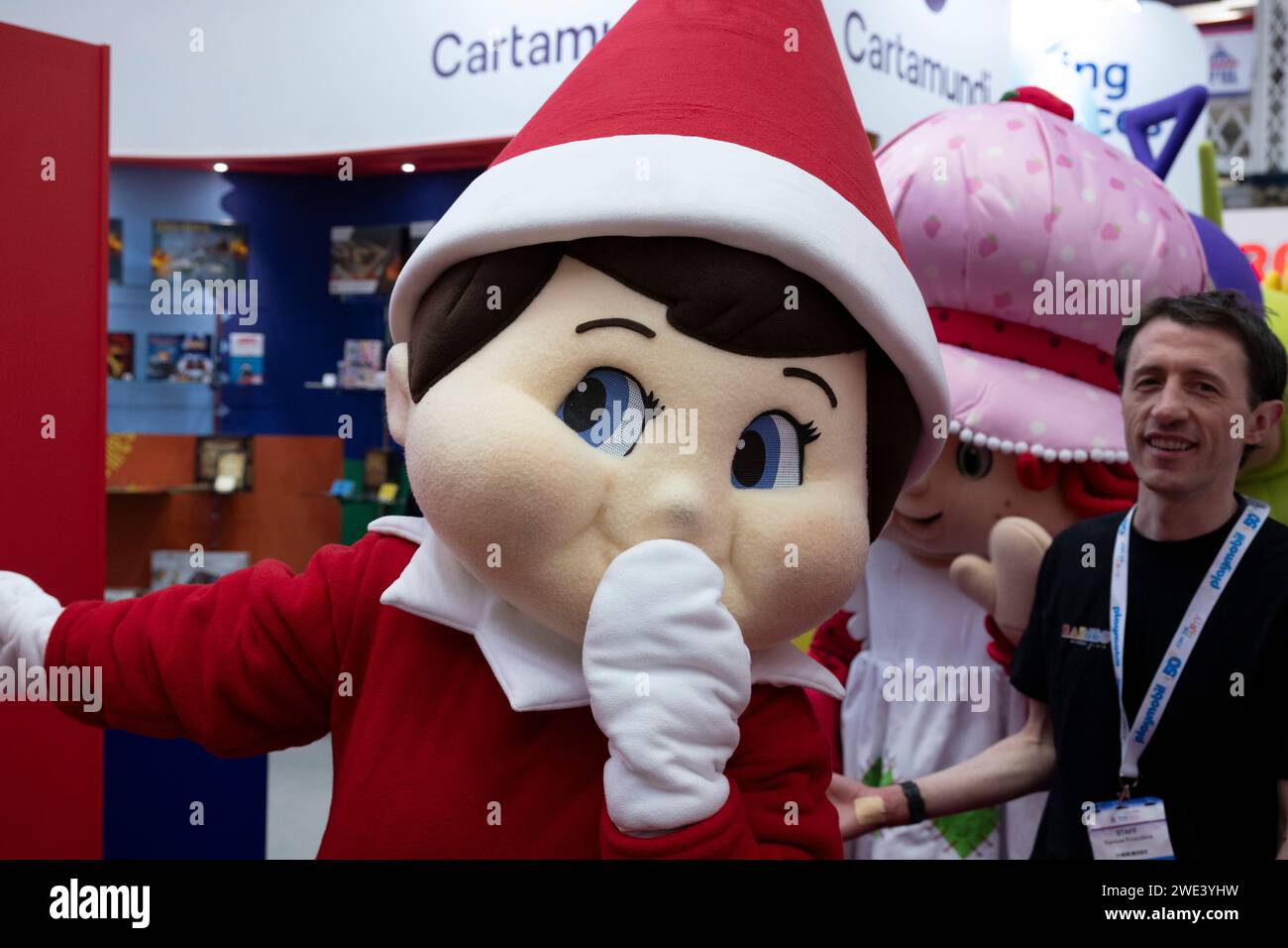 Olympia, London, UK. 23rd Jan, 2024. The 70th anniversary Toy Fair