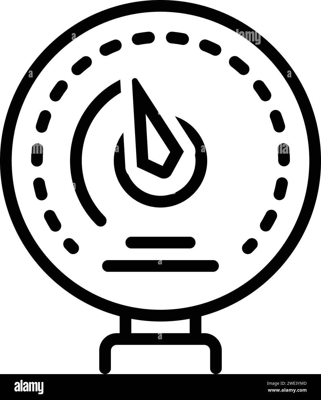 Icon for manometer ,ammeter Stock Vector Image & Art Alamy