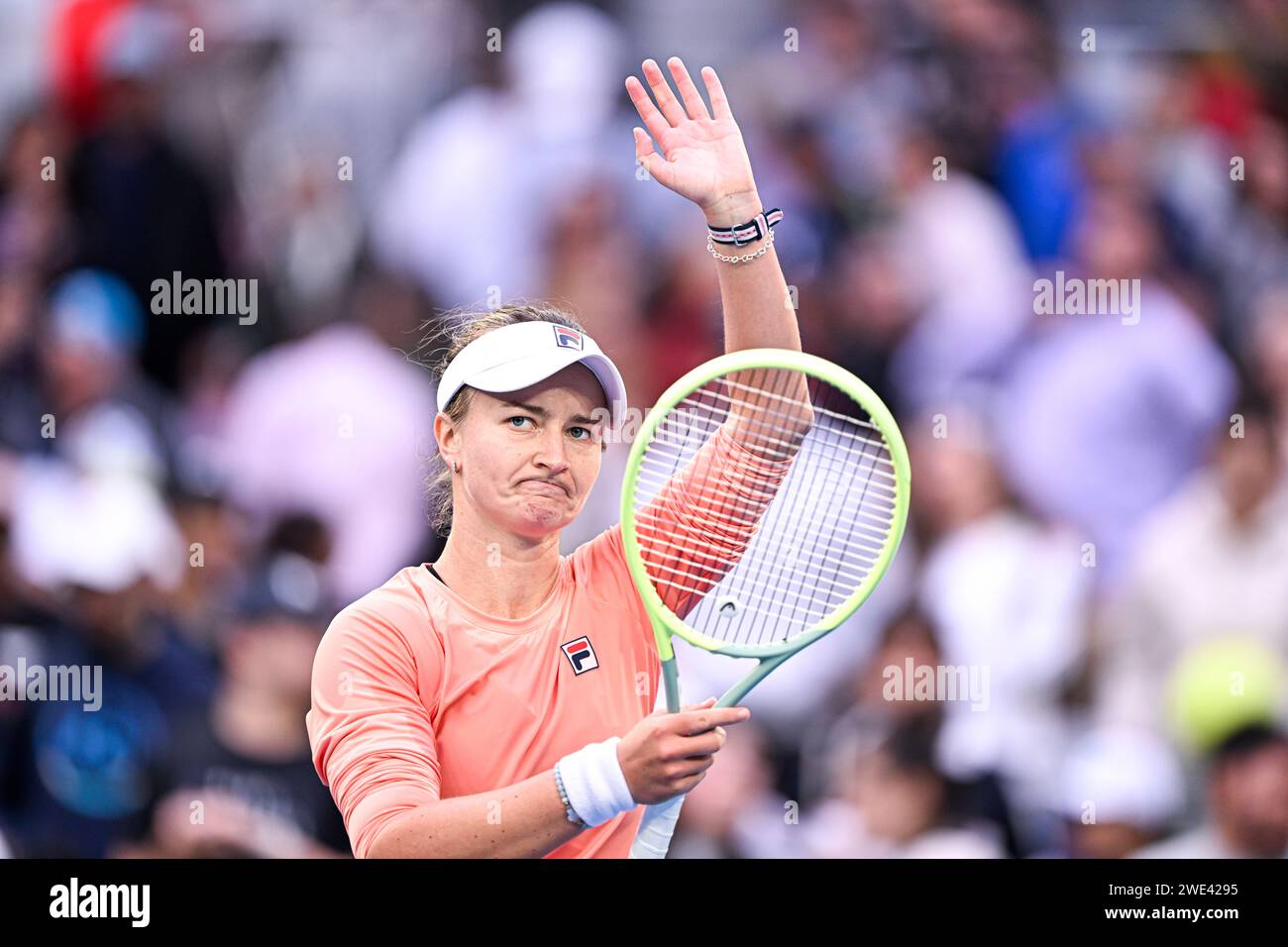 Paris, France. 20th Jan, 2024. Barbora Krejcikova during the Australian
