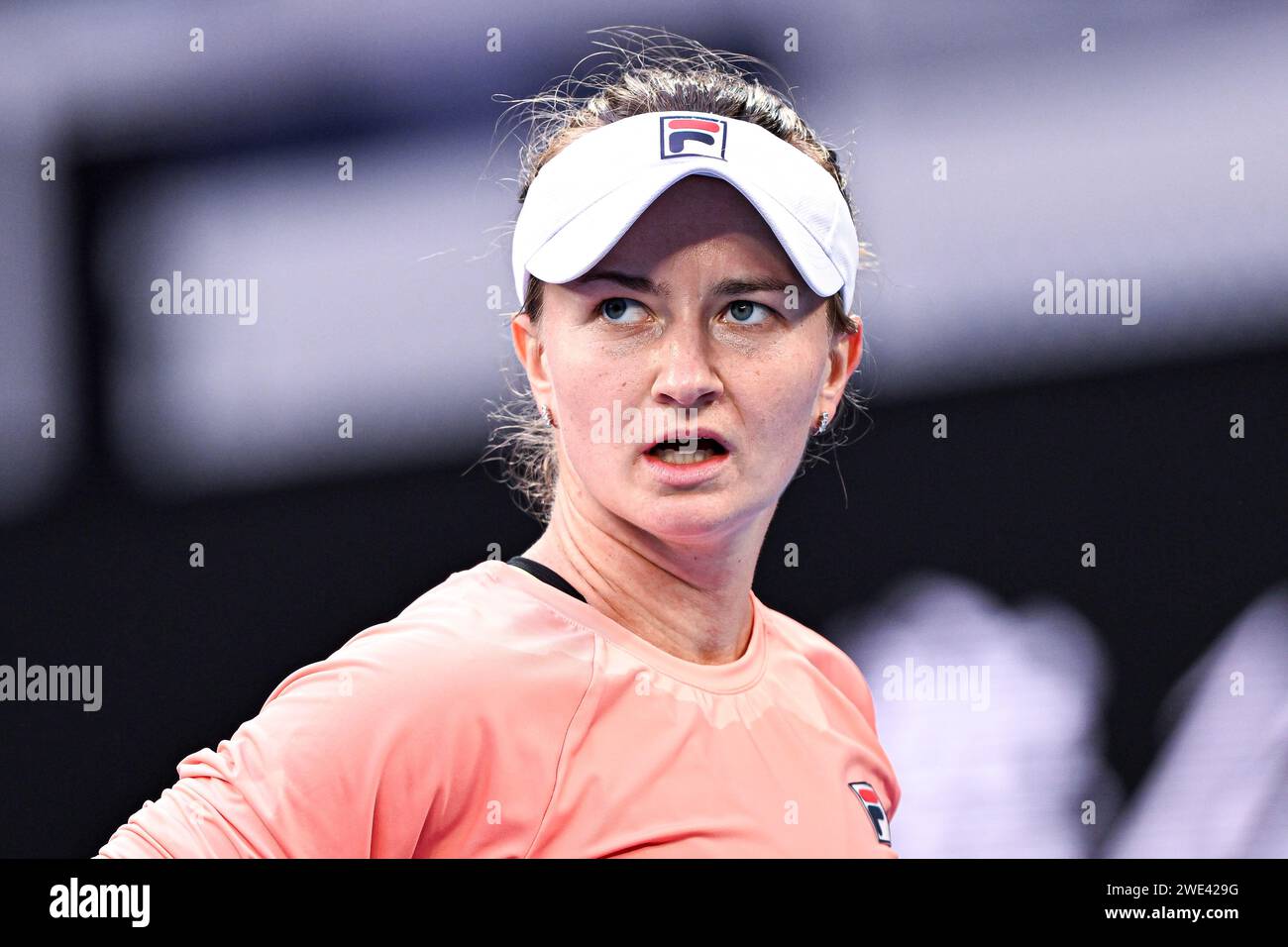 Paris, France. 20th Jan, 2025. Barbora Krejcikova during the Australian