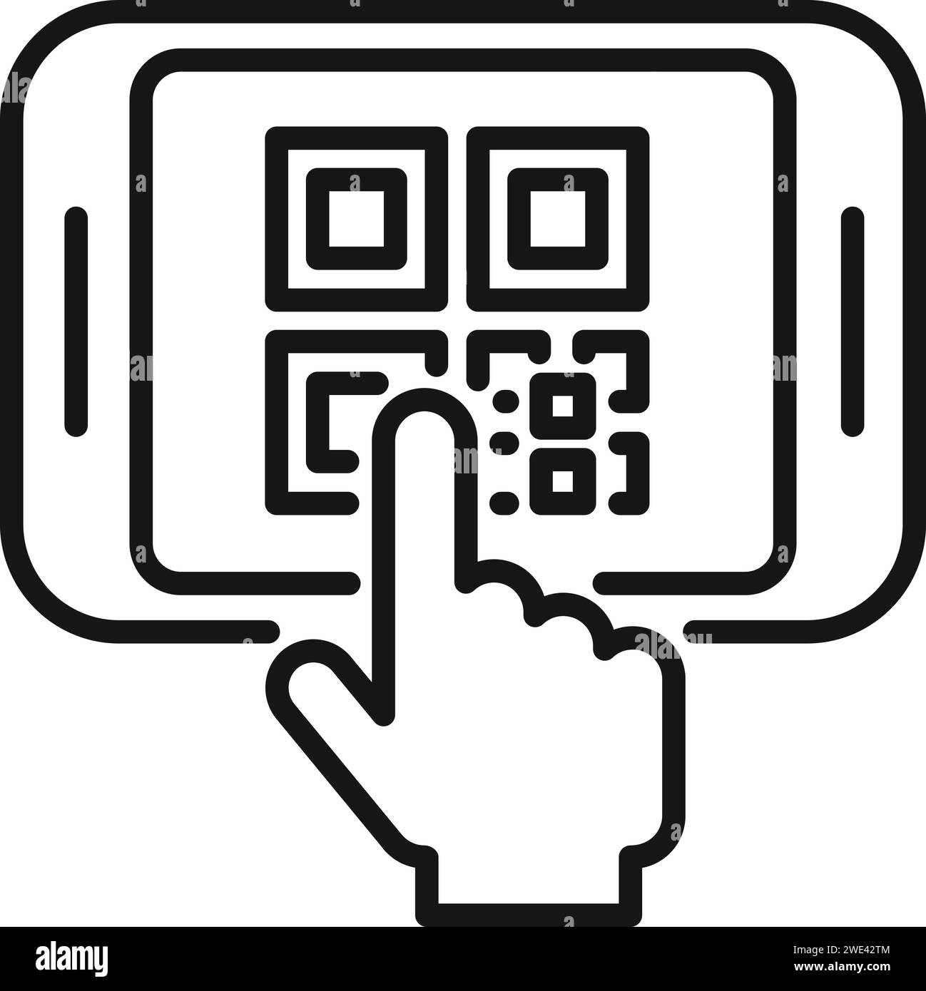 Finger scan touch id payment hi-res stock photography and images - Alamy