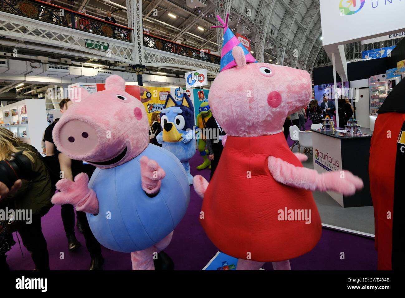 Olympia, London, UK. 23rd Jan 2024. Toy Fair 2024, The Toy Fair is the UK's largest dedicated