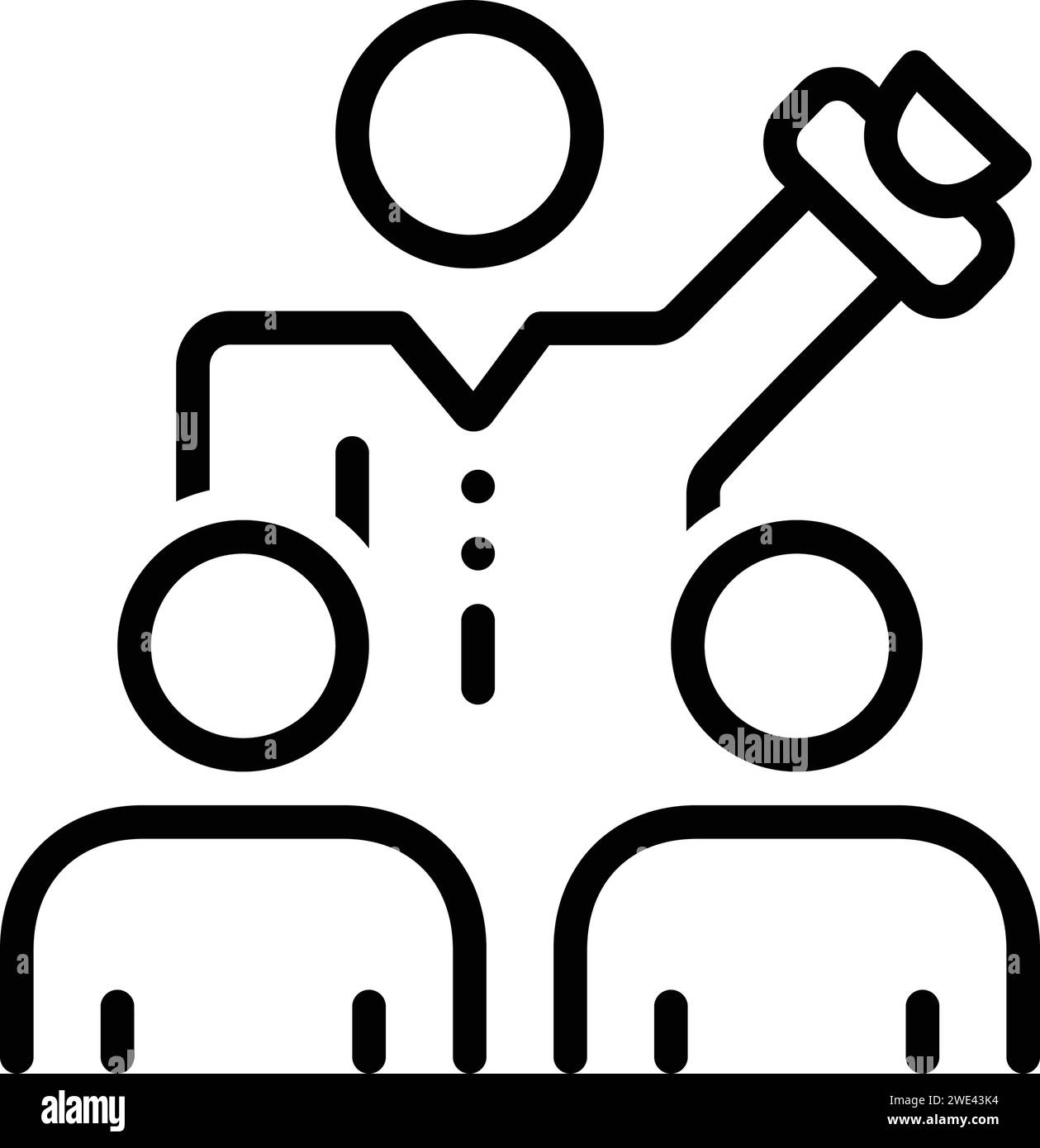 Icon for persuade, coax Stock Vector Image & Art - Alamy
