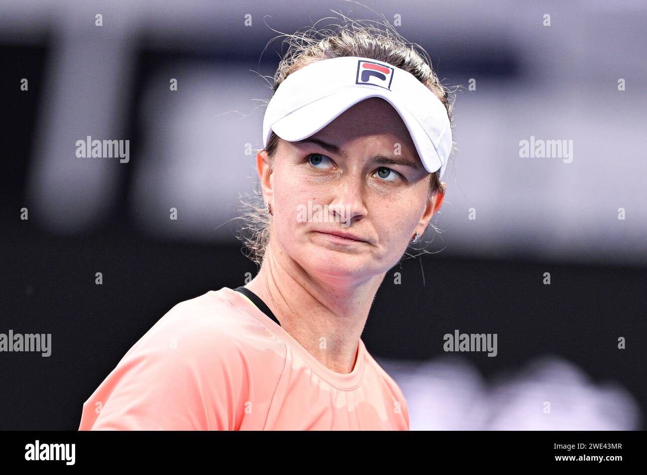 Paris, France. 20th Jan, 2024. Barbora Krejcikova during the Australian