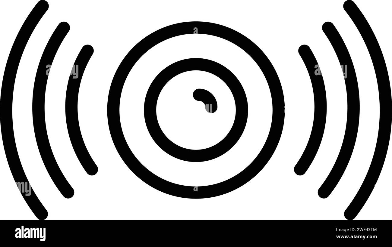 Sensor logo Black and White Stock Photos & Images - Alamy