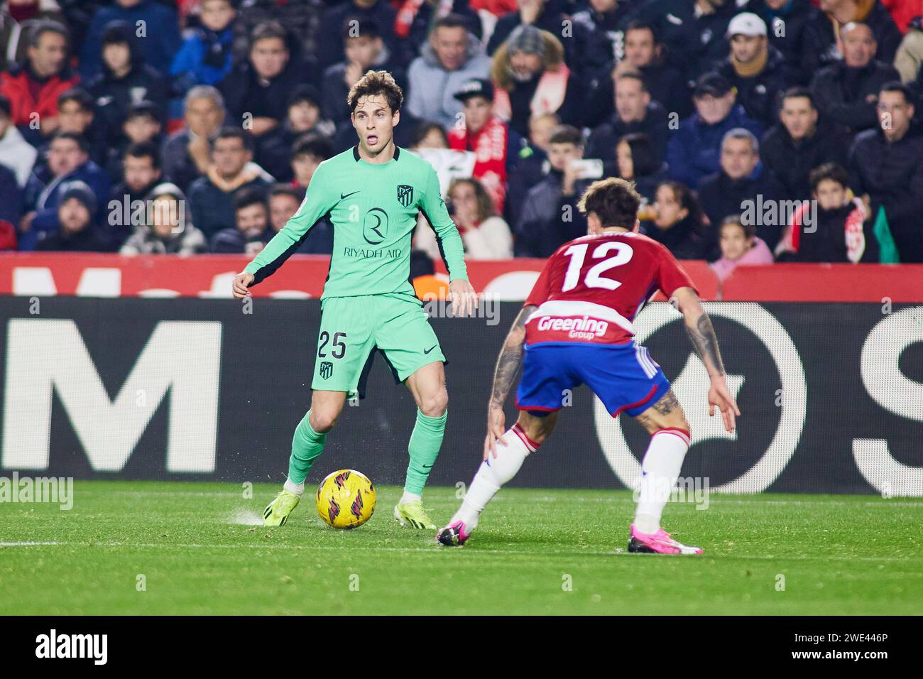 Rodrigo Riguelme Rodrigo Riquelme of Atletico de Madrid during the Spanish championship ...