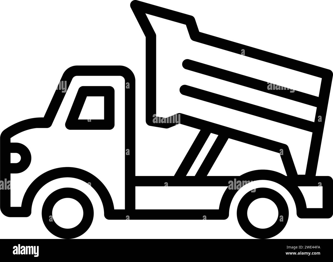 Icon for dump truck ,construction Stock Vector Image & Art - Alamy