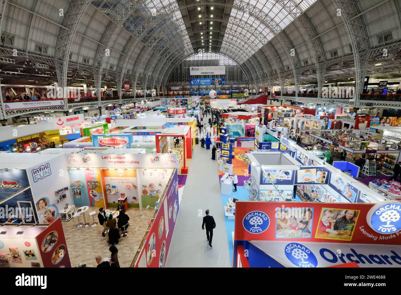 Olympia, London, UK. 23rd Jan 2025. Toy Fair 2025, The Toy Fair is the