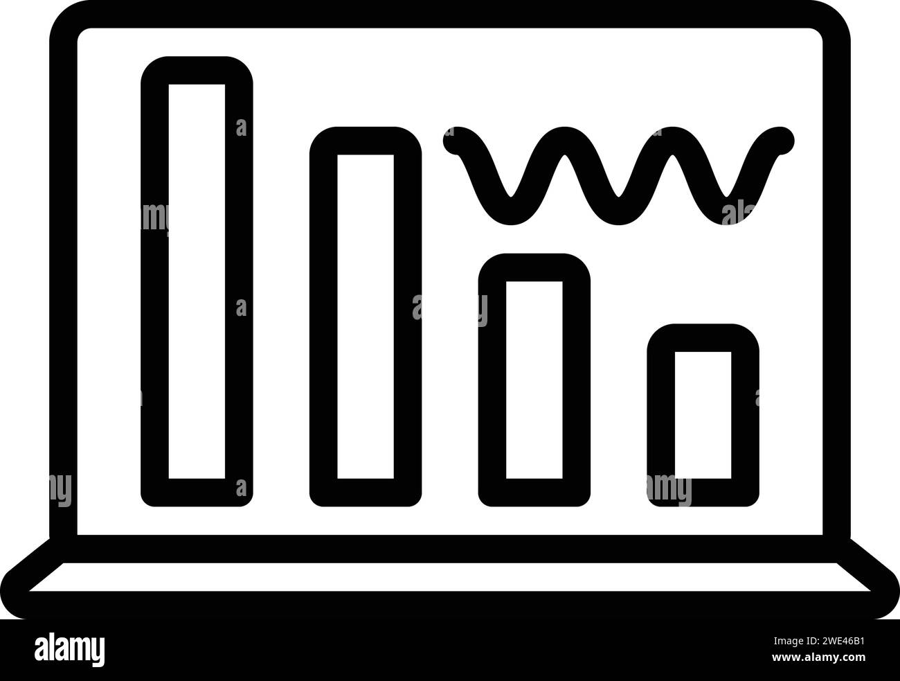 Icon for data wave,interface Stock Vector Image & Art - Alamy