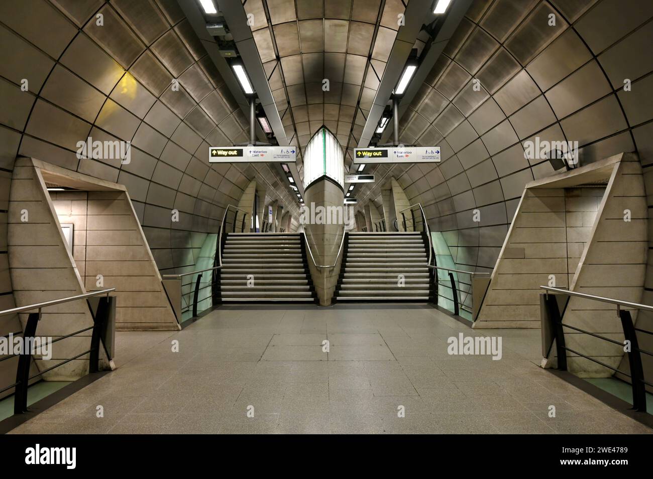 Southwark Tube Station Stock Photo