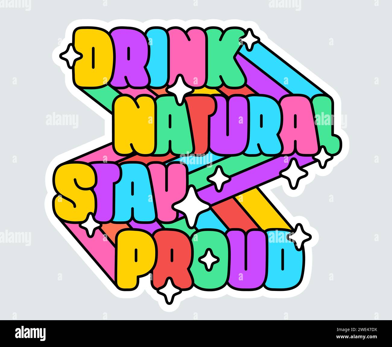 Wine bar Stickers Pack. Colorful fun stickers for wine brand, alcohol