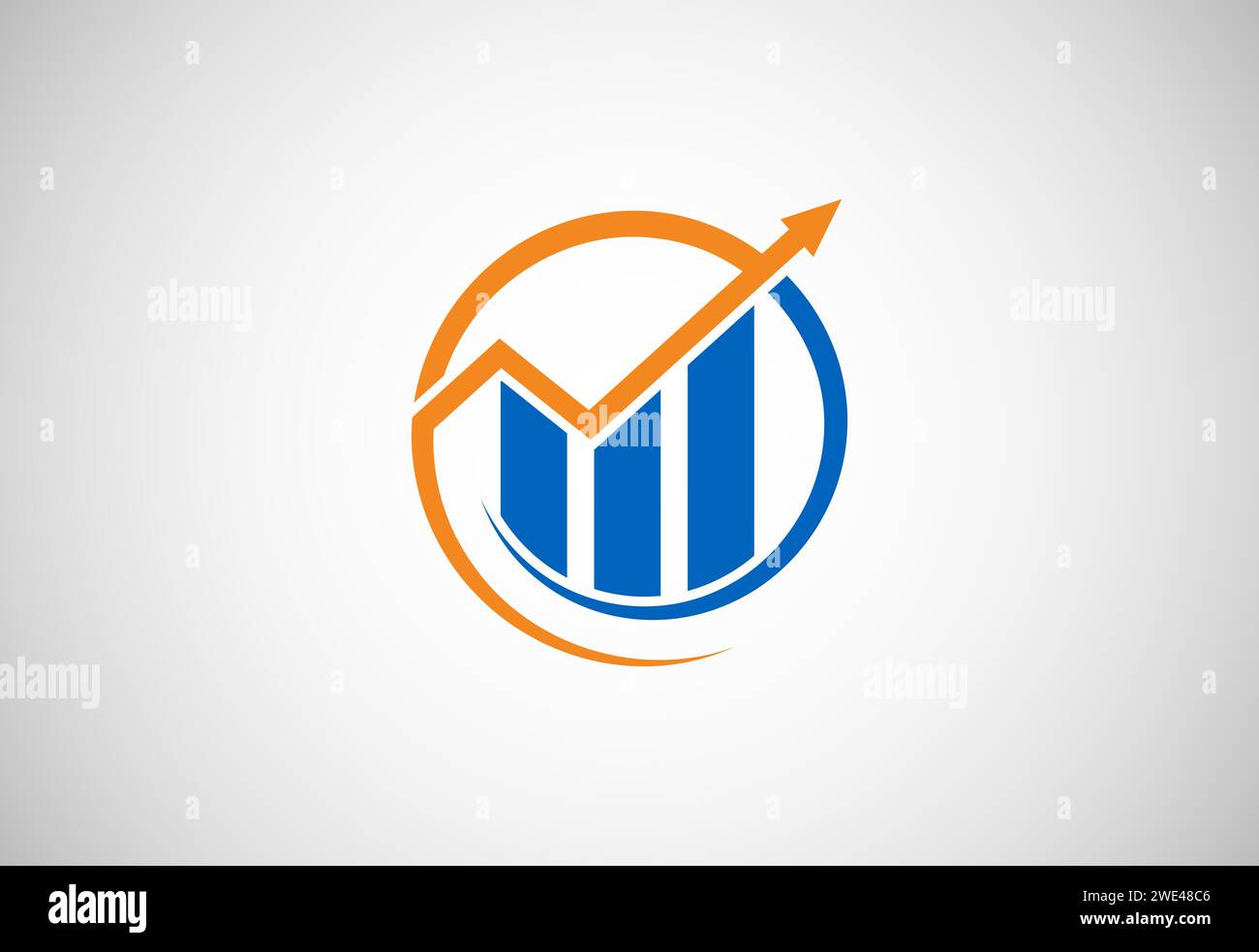 Business finance accounting logo sign symbol vector illustration Stock ...