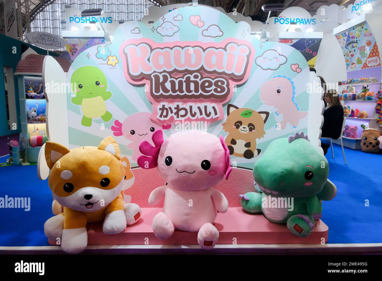 Olympia, London, UK. 23rd Jan 2025. Toy Fair 2025, The Toy Fair is the