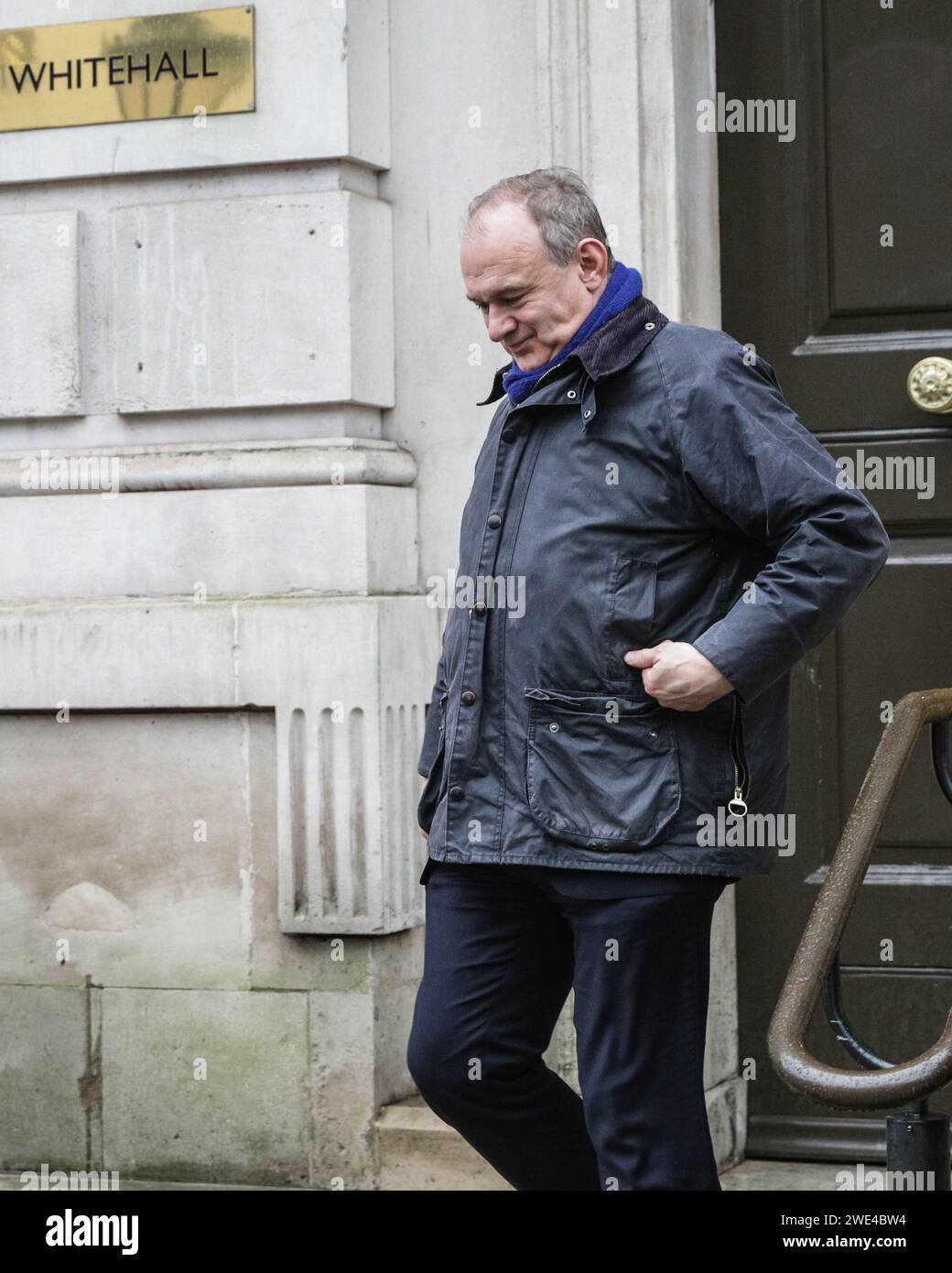 London, UK. 23rd Jan, 2024. Ed Davey, Leader of the Liberal Democrats