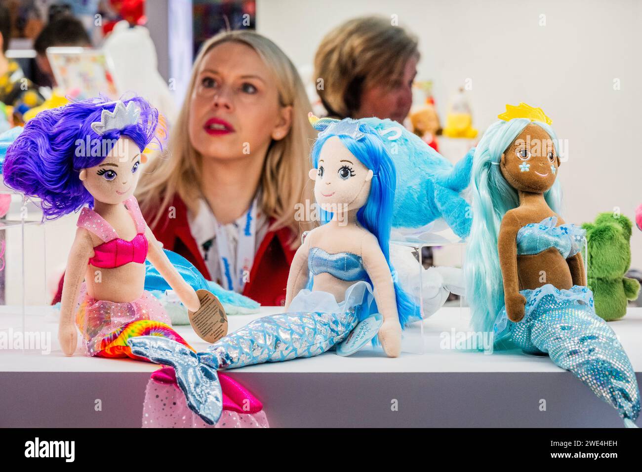 London, UK. 23rd Jan, 2024. The Toy Fair 2024 at Olympia. Credit Guy