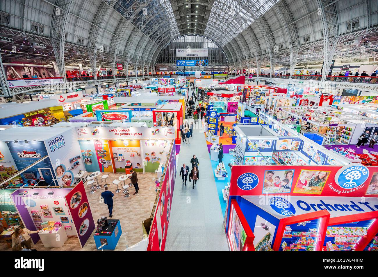London, UK. 23rd Jan, 2024. The Toy Fair 2024 at Olympia. Credit Guy