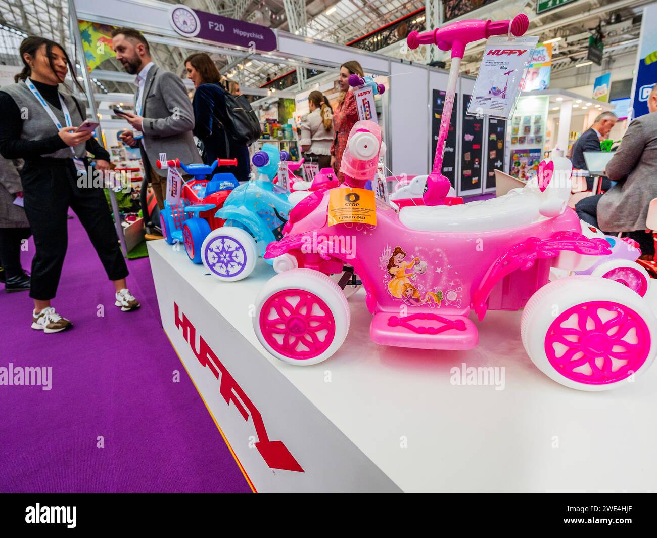 London, UK. 23rd Jan, 2024. Barbie pink is big this year on everything