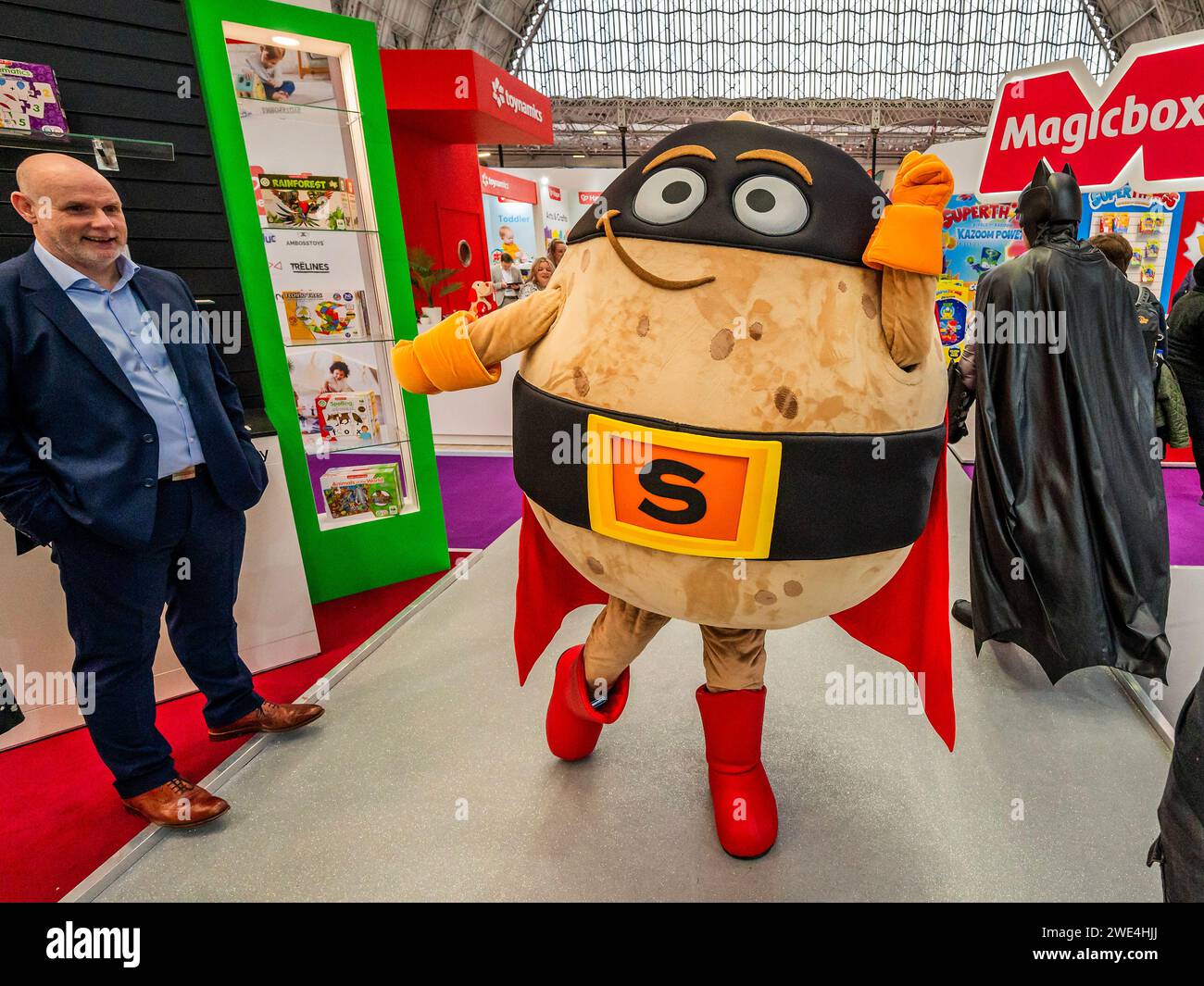 London, UK. 23rd Jan, 2024. The Toy Fair 2024 at Olympia. Credit Guy