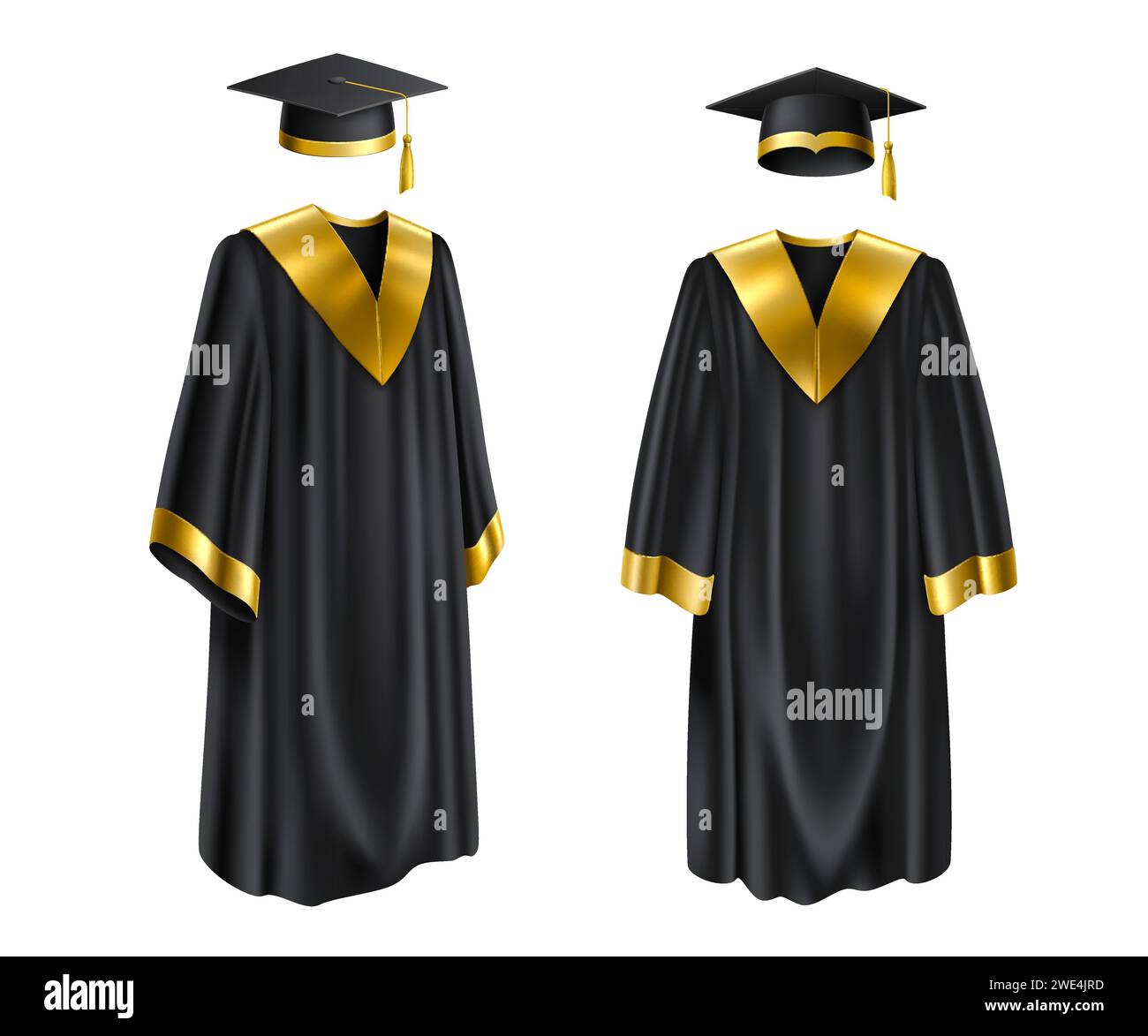 Cut graduation attire clearance