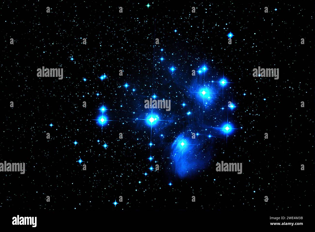 The Pleiades Star Cluster  Royal Observatory Greenwich Astronomy