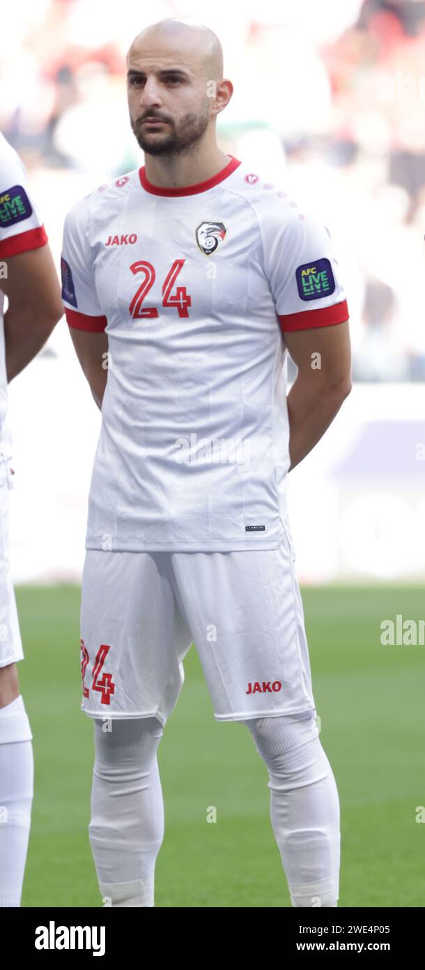 AL KHOR, QATAR JANUARY 23 Abdul Rahman Weiss also known as Abdul