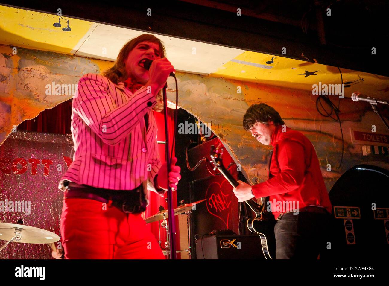 London, UK. 22nd Jan, 2024. Scott Yoder is performing live onstage at ...