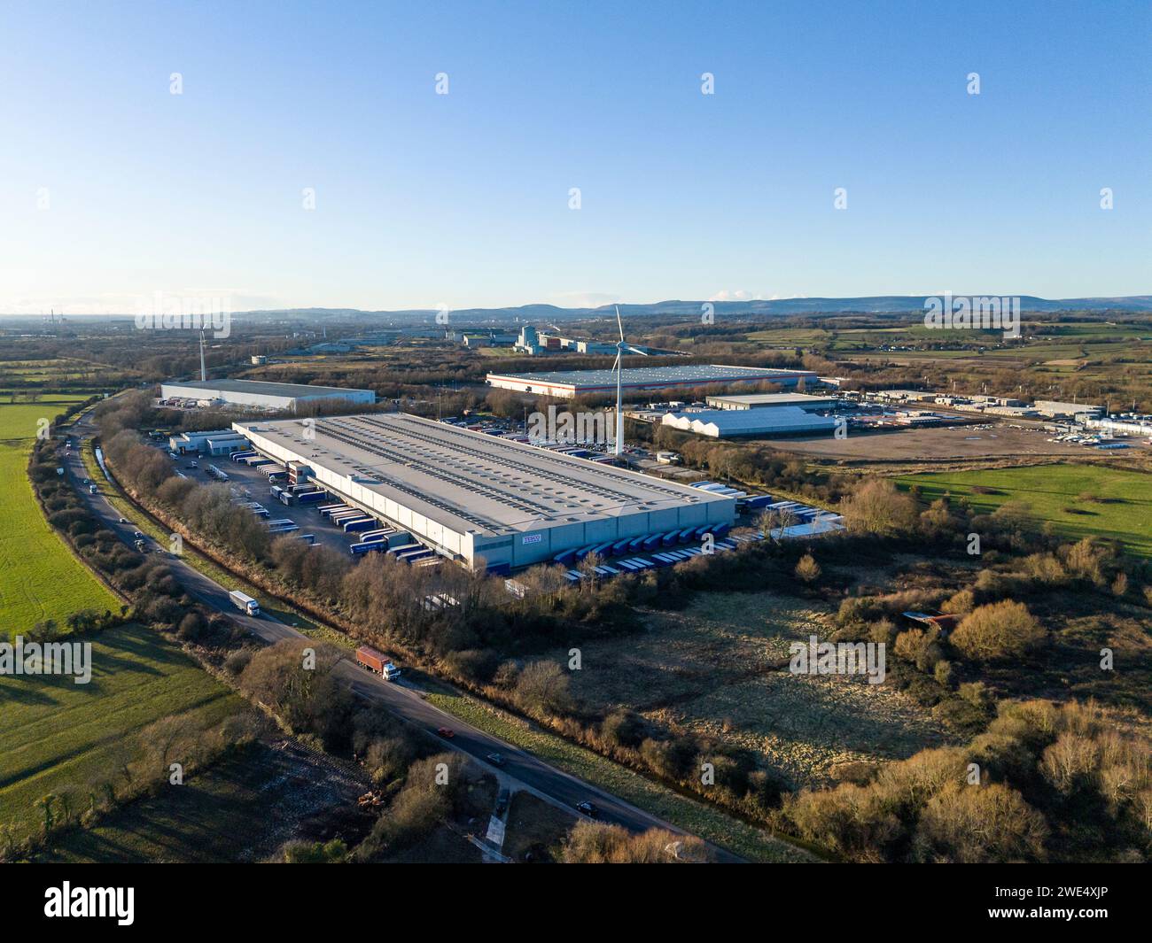 Tesco distribution hires stock photography and images Alamy