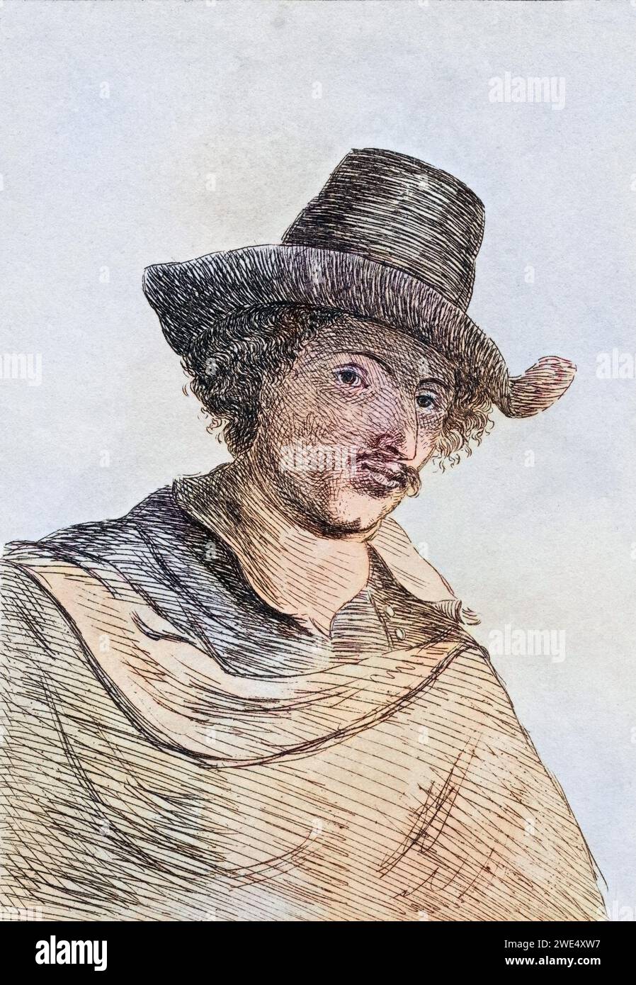 Jan Baptist Weenix 1621 - circa 1663 holländischer Künstler, Historisch, digital restaurierte Reproduktion von einer Vorlage aus dem 19. Jahrhundert, Record date not stated Stock Photo
