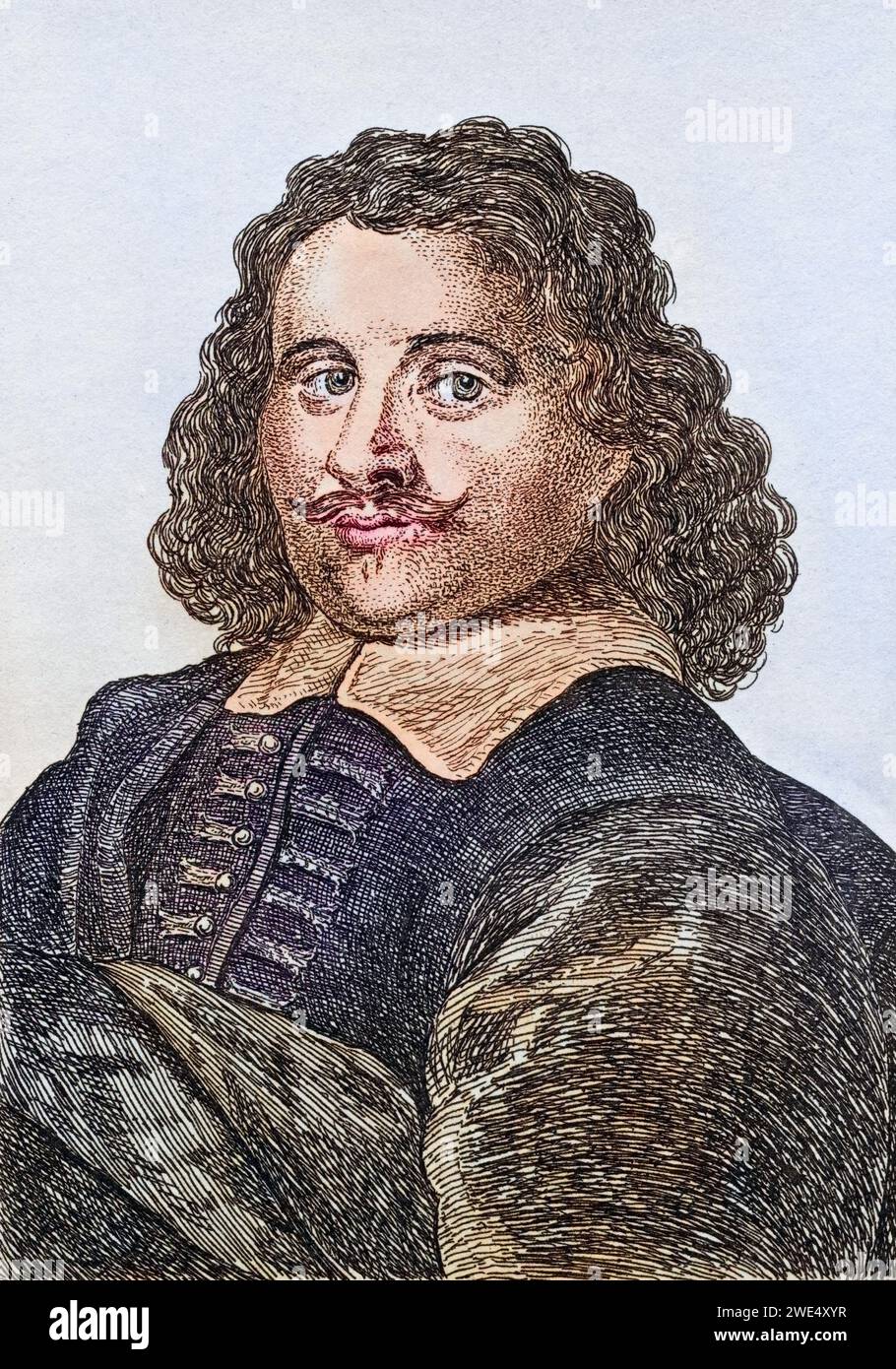 Jan Dirksz Both 1618?-1652 holländischer Künstler, Historisch, digital restaurierte Reproduktion von einer Vorlage aus dem 19. Jahrhundert, Record date not stated Stock Photo