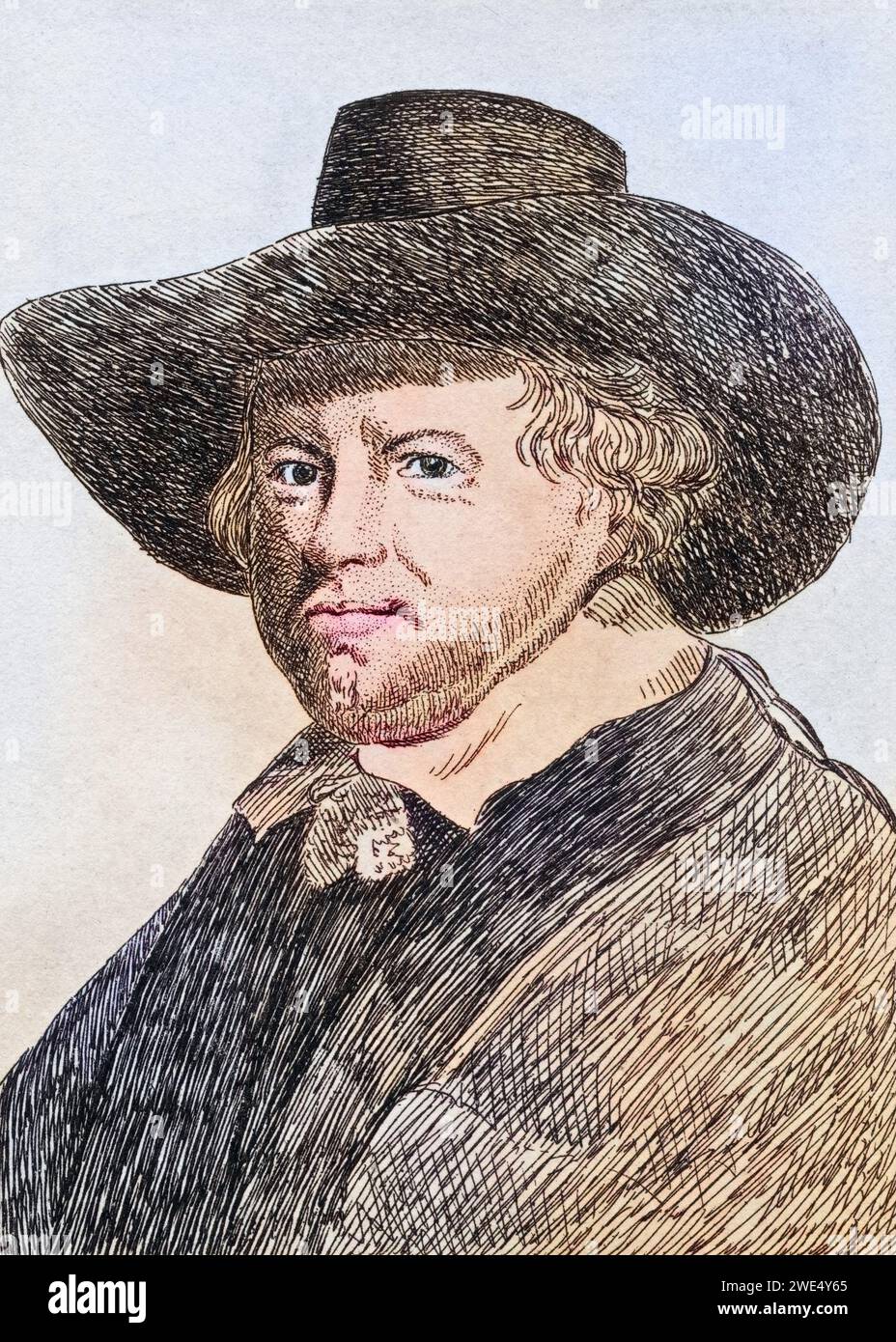 Jan van Goyen 1596-1656 holländischer Künstler, Historisch, digital ...