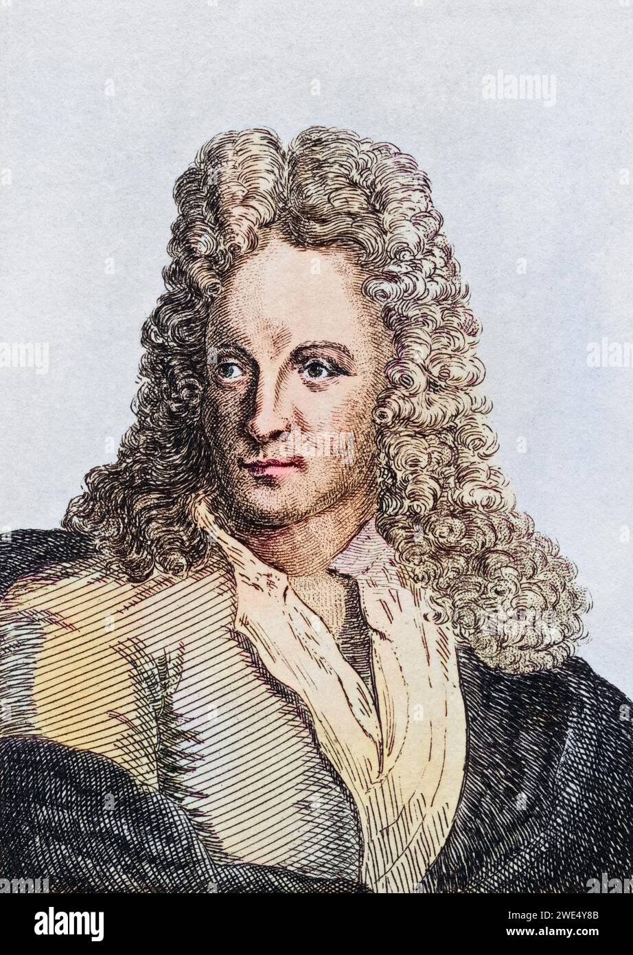 Jan van Huysum 1682-1749 holländischer Künstler, Historisch, digital restaurierte Reproduktion von einer Vorlage aus dem 19. Jahrhundert, Record date not stated Stock Photo