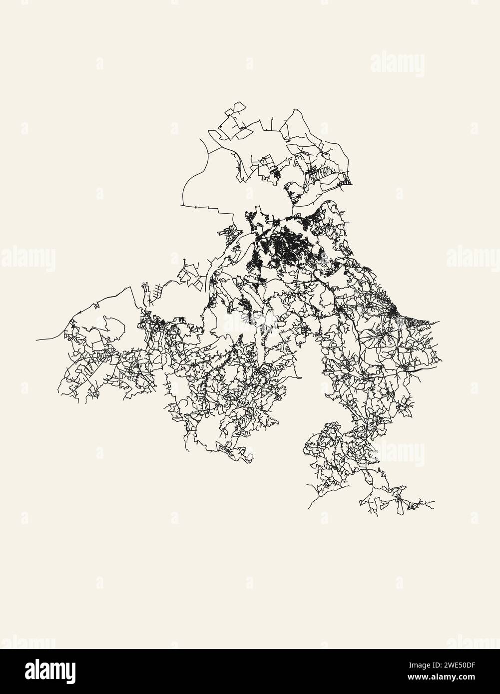 Map of belgrade hires stock photography and images Alamy