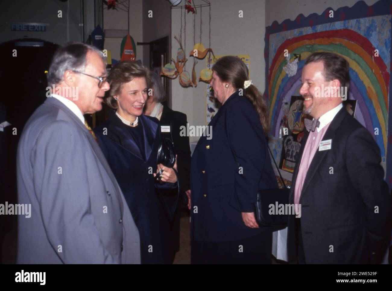 Birgitte, The Duchess of Gloucester at St James's Church London W11 on 6th March 1997   Photo by The Henshaw Archive Stock Photo