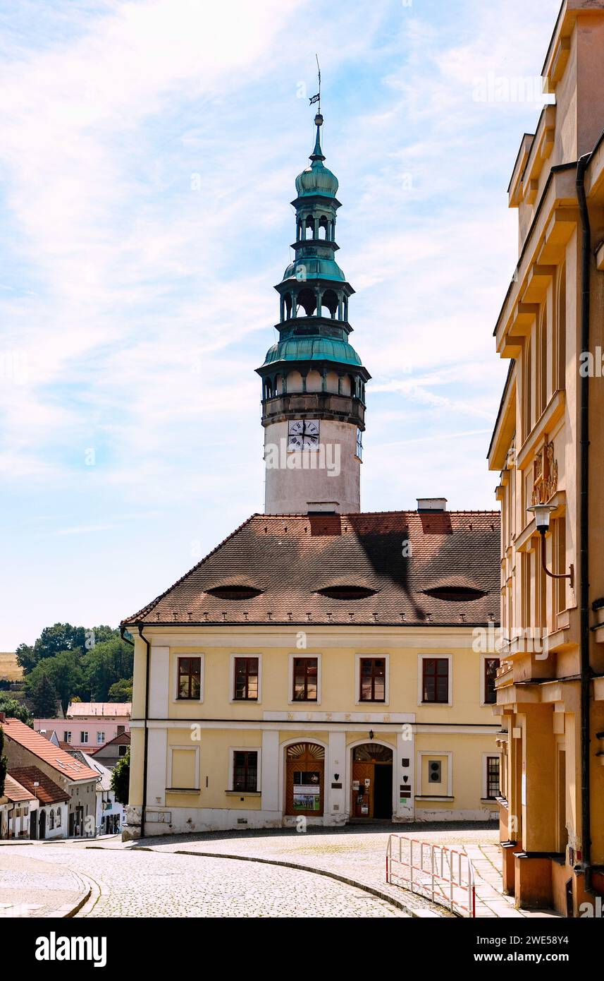 Chodian Castle in Domažlice in West Bohemia in the Czech Republic Stock Photo