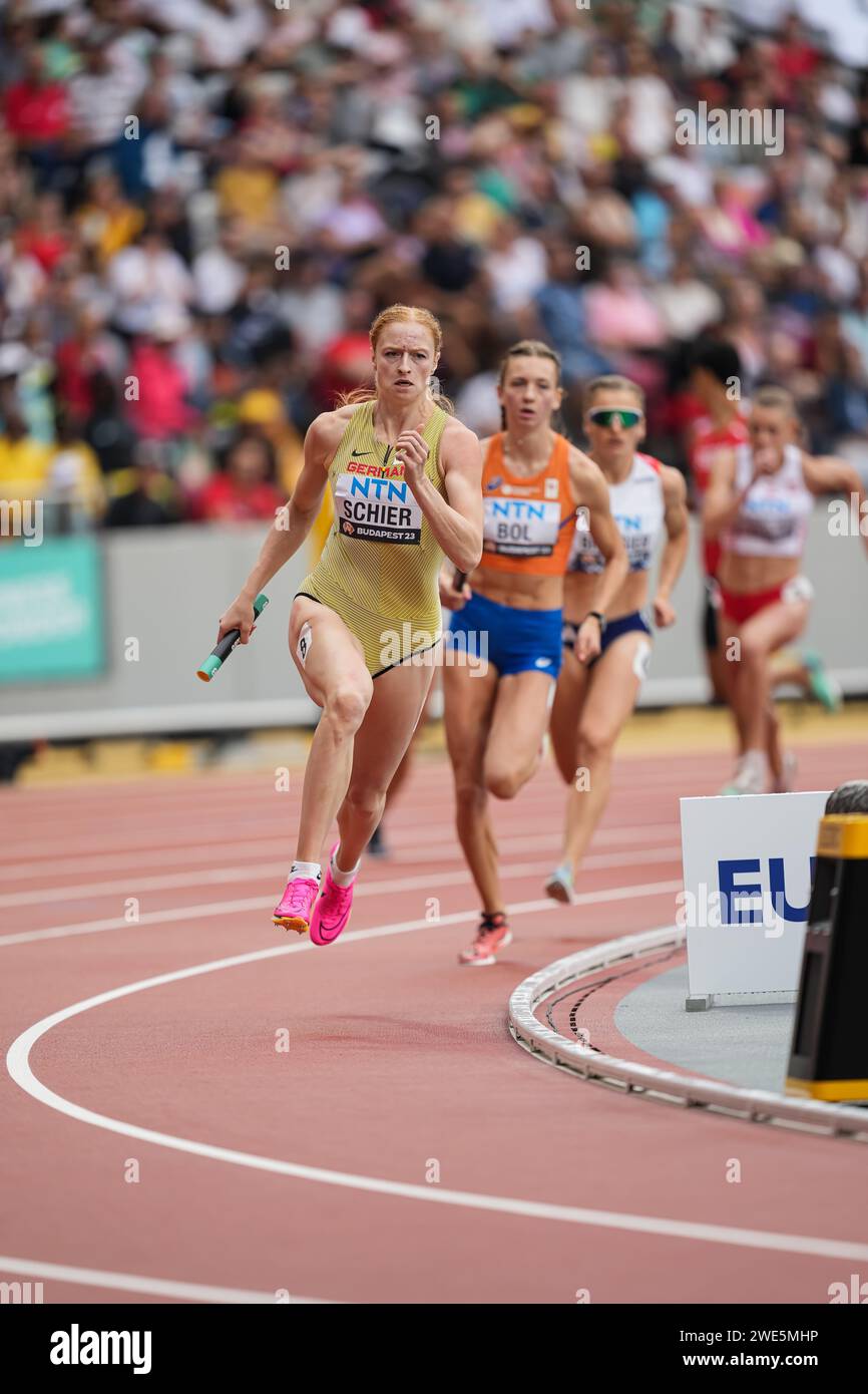 4×400 Relay Budapest 2025 Keith Duncan