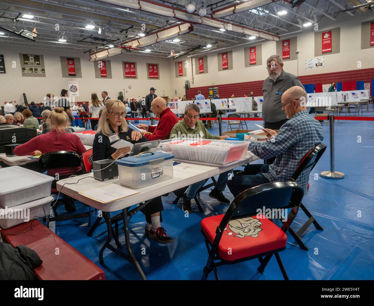 Bedford, New Hampshire, USA. 23rd Jan, 2024. New Hampshire election