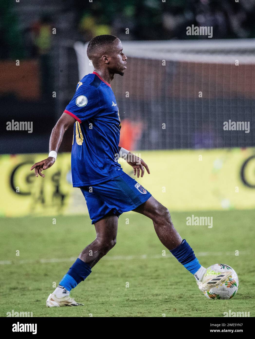 CAPE VERDE VS EGYPT, AFRICAN CUP OF NATIONS, GROUP, ROUND 3. ABIDJAN, IVORY COAST. 22/01/2024 Stock Photo