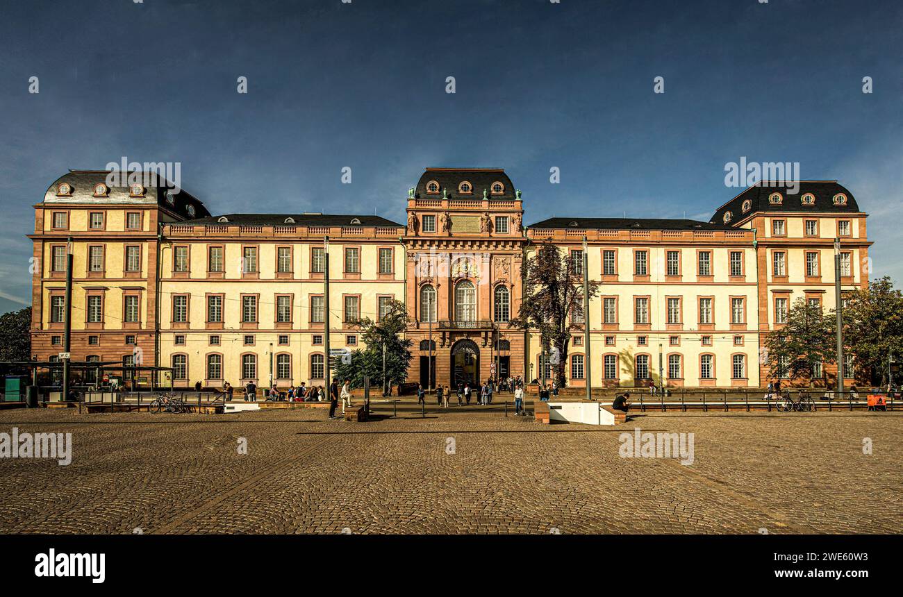 Darmstadt Residential Palace, Hesse, Germany Stock Photo