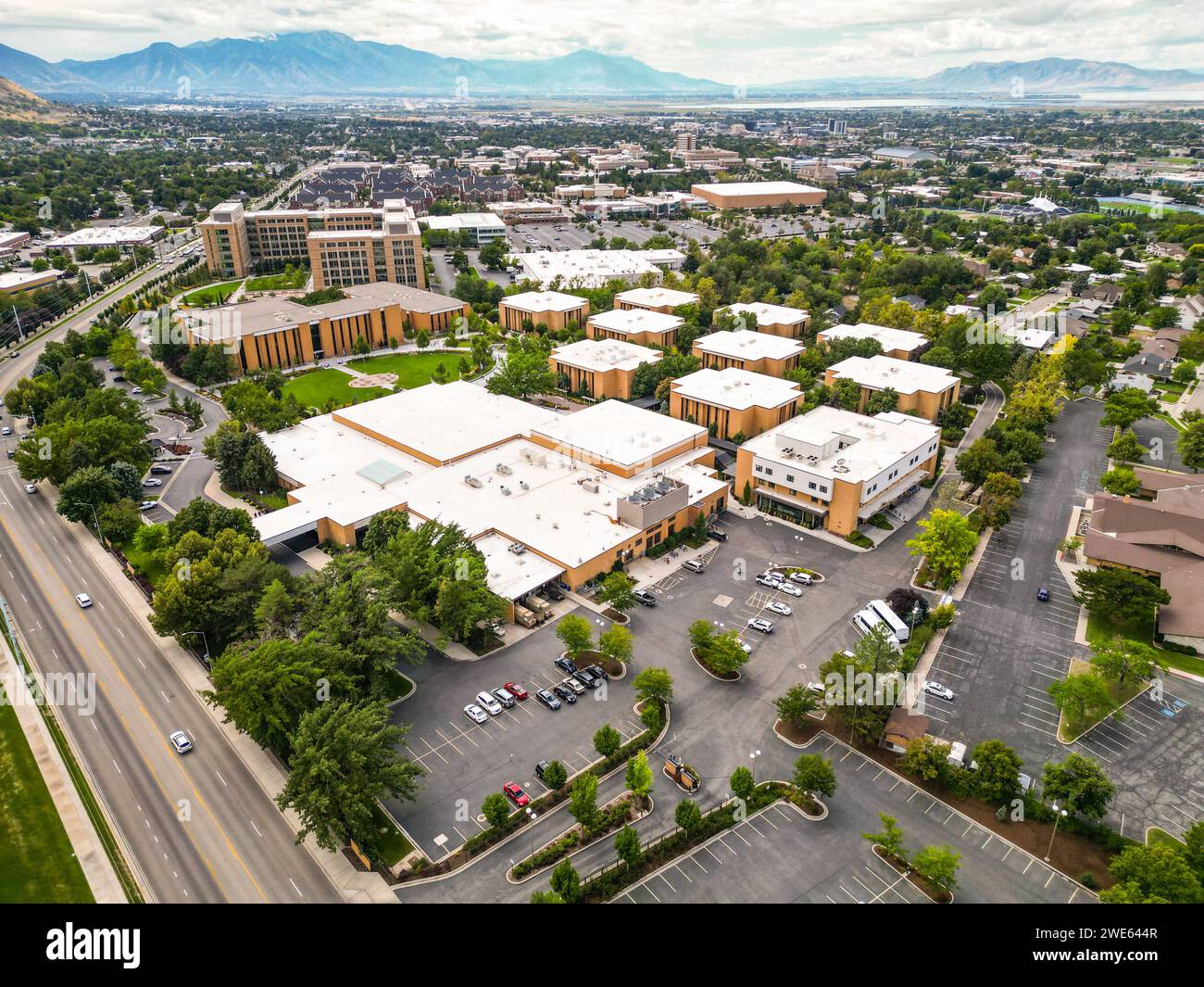 Provo Missionary Training Center (MTC), Provo, Utah, USA Stock Photo