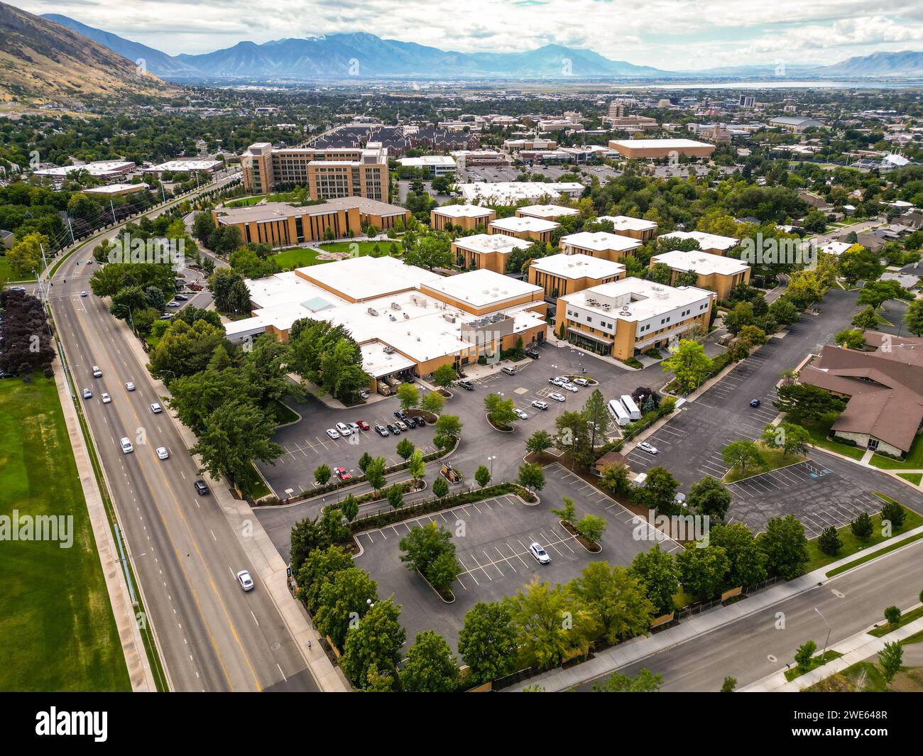 Provo Missionary Training Center (MTC), Provo, Utah, USA Stock Photo