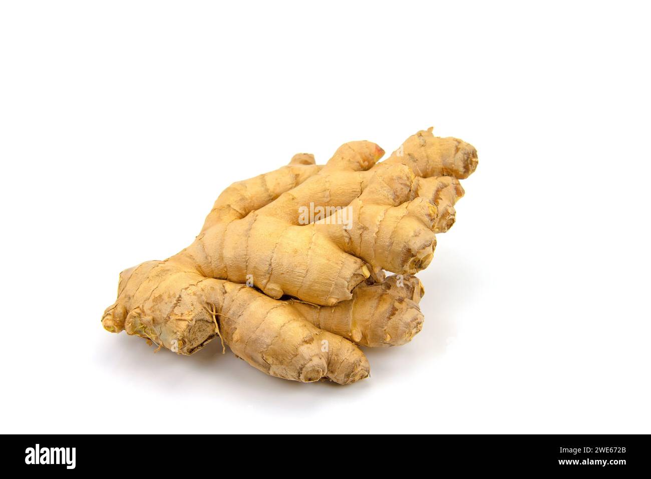 Ginger isolated against a white background Stock Photo