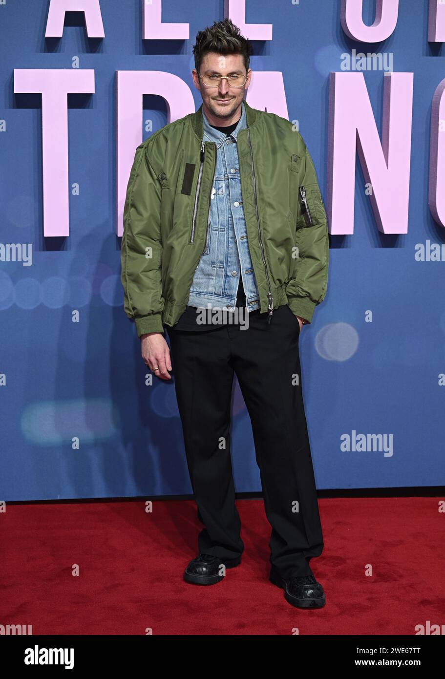 London UK January 23rd 2024 Henry Holland Arriving At The UK Gala   London Uk January 23rd 2024 Henry Holland Arriving At The Uk Gala Screening Of All Of Us Strangers Bfi Southbank London Credit Doug Petersempicsalamy Live News 2WE67TT 