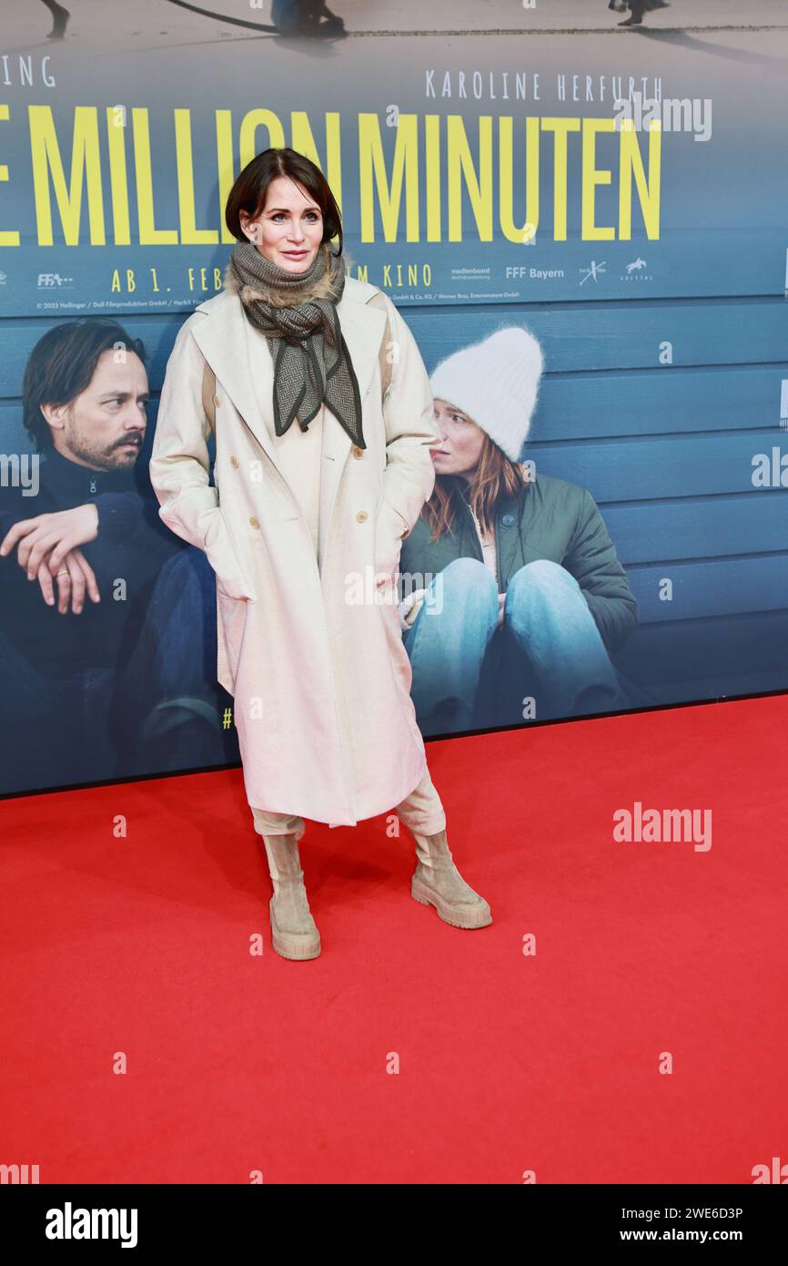01/23/2024, Berlin, Germany, Anja Kling attends the world Premiere