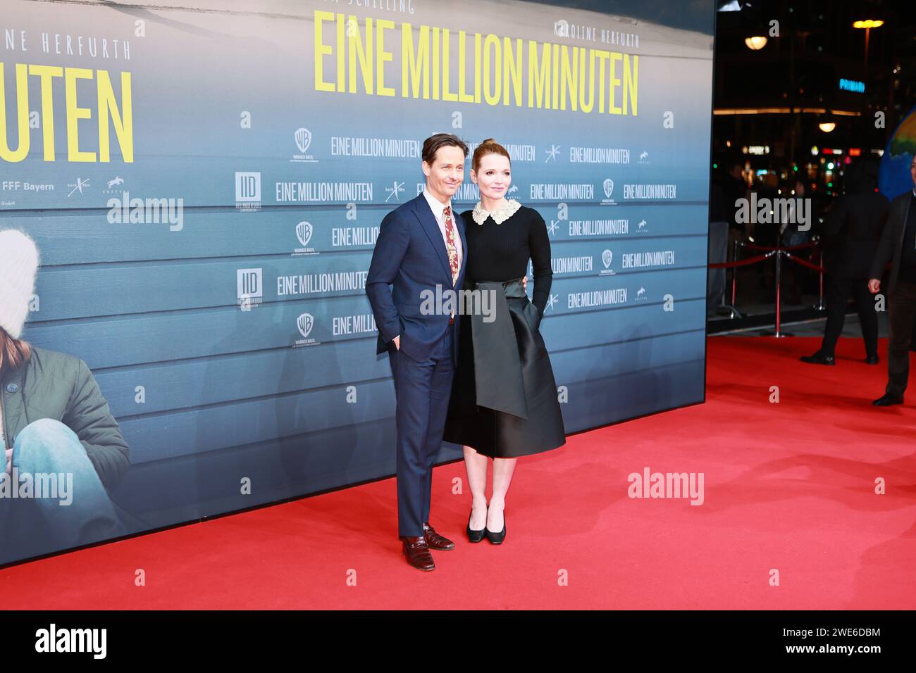 01/23/2024, Berlin, Germany, Tom Schilling and Karoline Herfurth