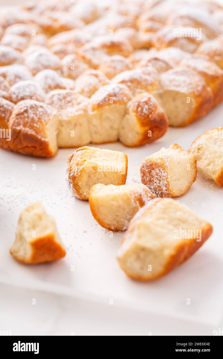 Sweet rolls, Buchteln (buchty), Buchteln - typical Czech and Austrian ...