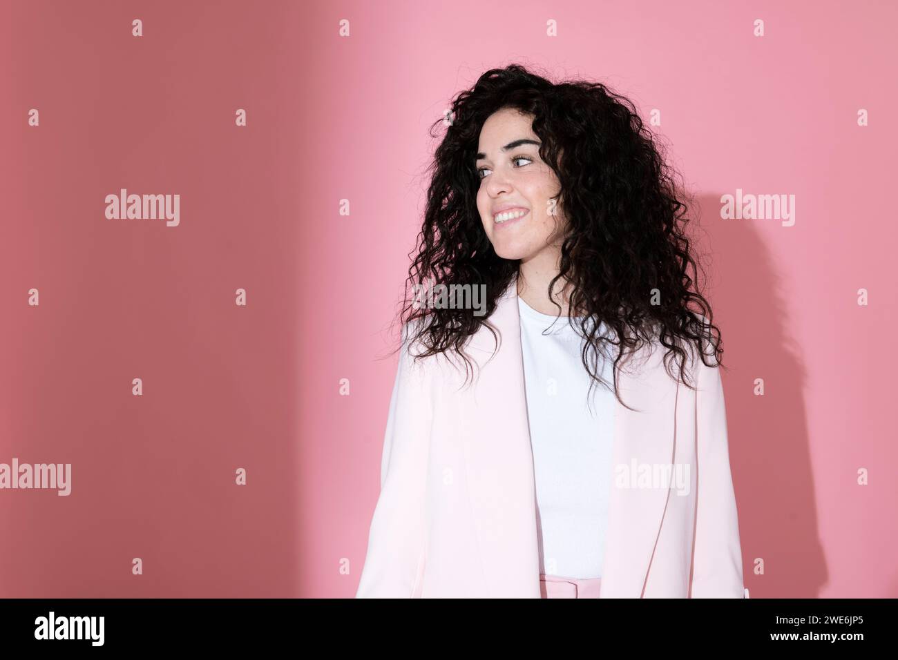 Pastel coloured blazer hi-res stock photography and images - Alamy