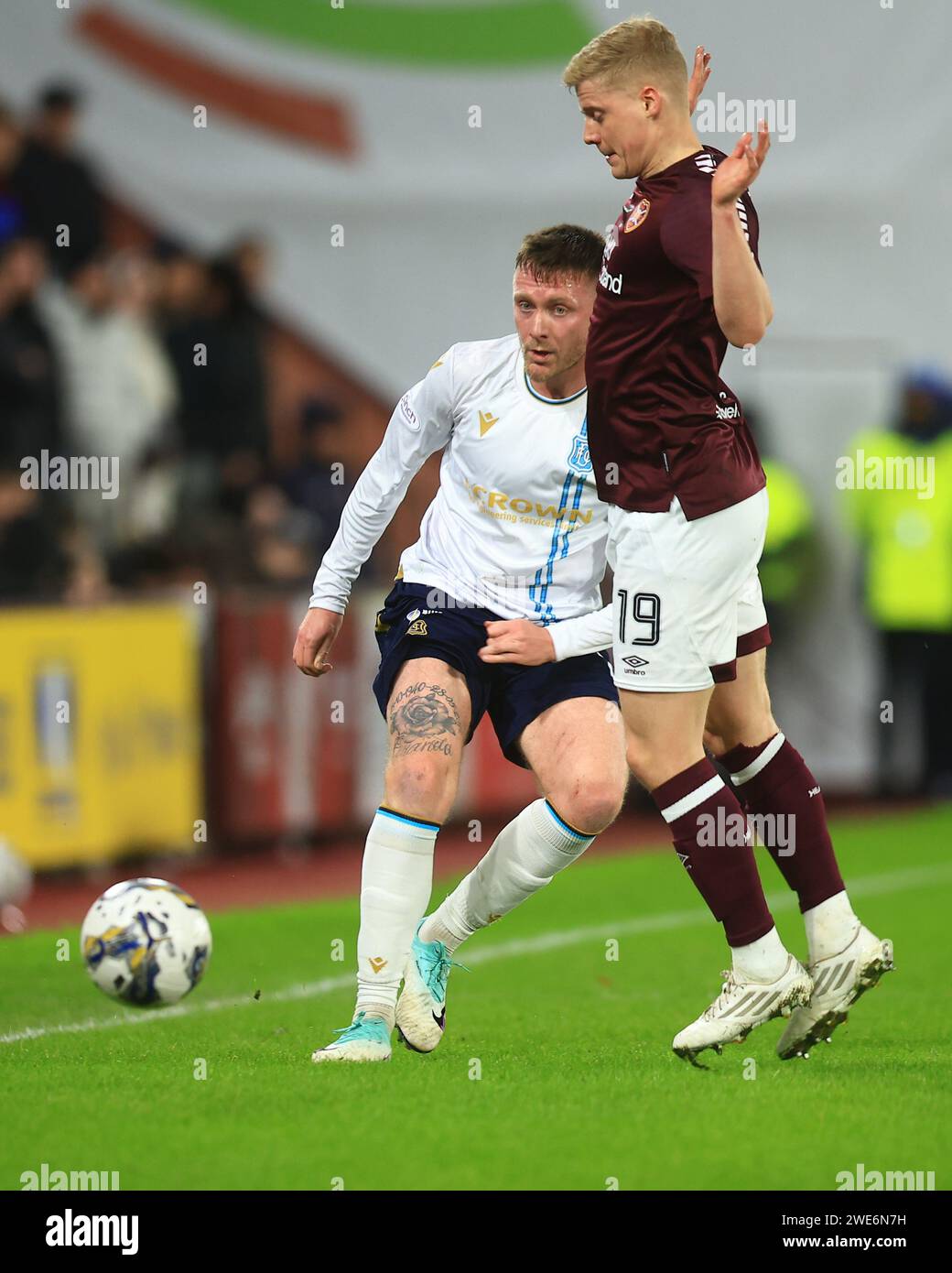 23rd January 2024; Tynecastle Park, Edinburgh, Scotland: Scottish 