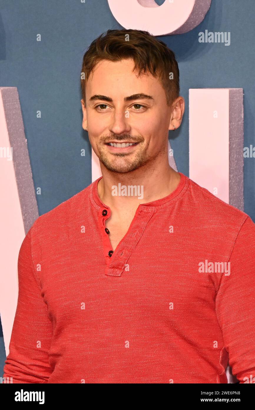 London, UK. 23rd Jan, 2024. Nick Collier aka Ella VaDay attends UK Gala