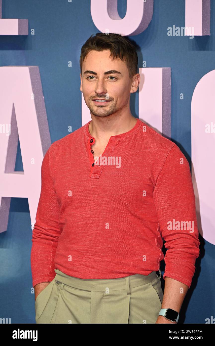 London, UK. 23rd Jan, 2024. Nick Collier aka Ella VaDay attends UK Gala