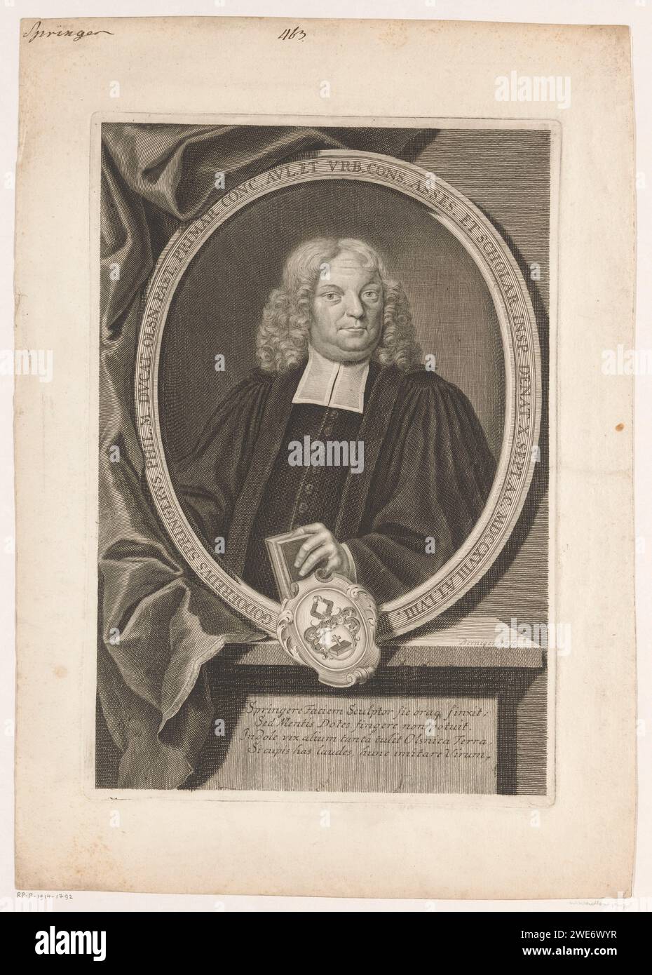 Gottfried Springer 1718 1733 hi-res stock photography and images - Alamy